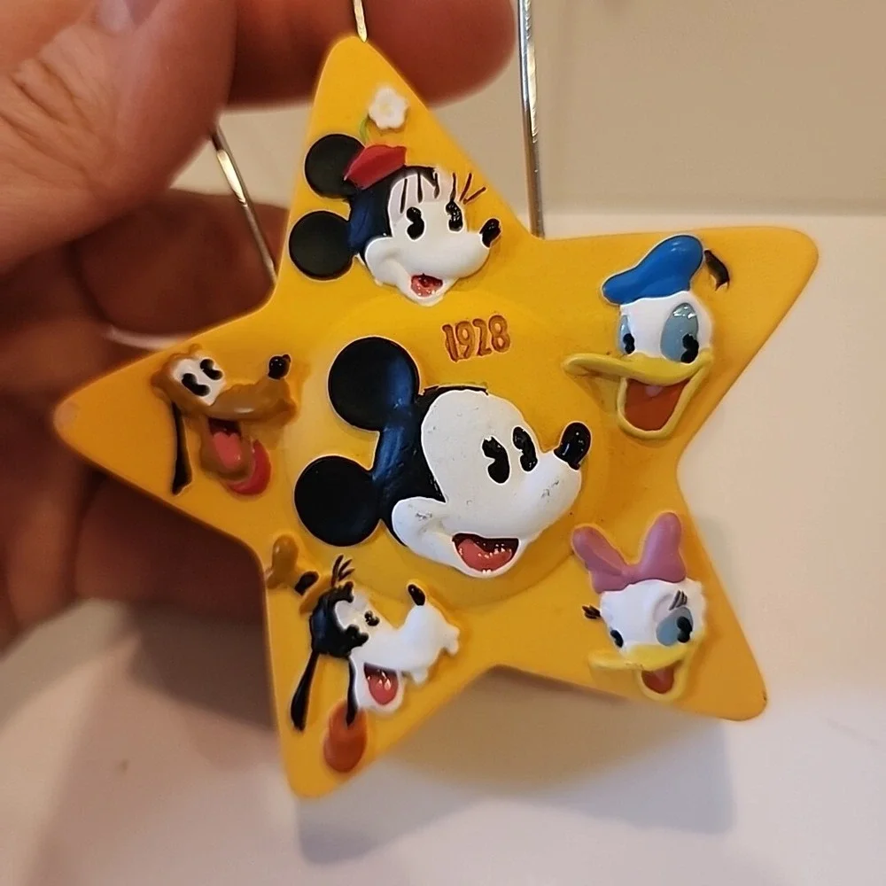 Disney Picture Holder Star Photo Clips Walt's 100th Hallmark‎ Mickey Mouse EUC